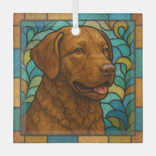 Chesapeake Bay Retriever "Stettingglas" Ornament Aus Glas