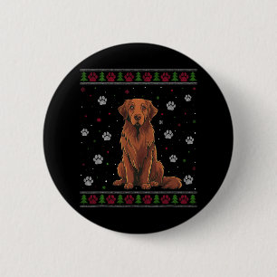 Chesapeake Bay Retriever Weihnachts Sweater Pet Hu Button