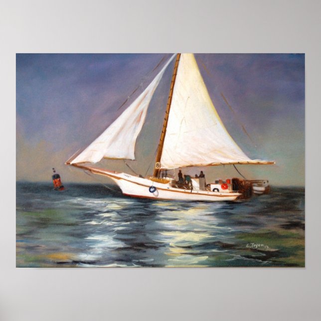 Chesapeake Bay Skipjack Poster (Vorne)
