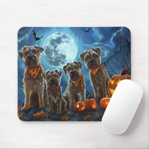 Chesapeake Bay Terrier Halloween Gruselig Mousepad