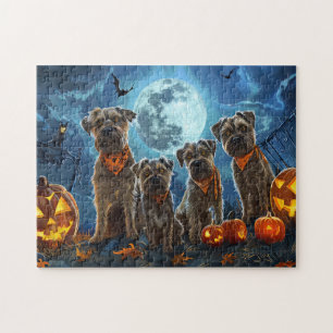Chesapeake Bay Terrier Halloween Spooky Puzzle