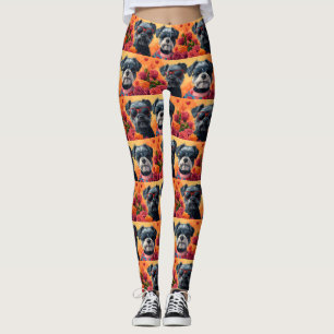 Chesapeake Bay Terrier Herz Rosen Valentinstag Leggings