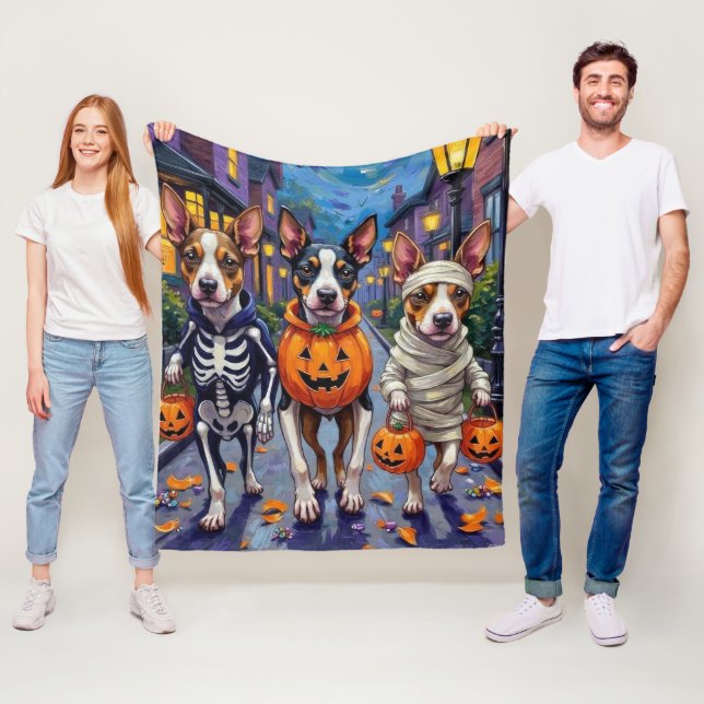 Chesapeake Bay Terrier Hunde Halloween Kostüme Fleecedecke (Beispiel)