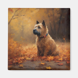 Chesapeake Bay Terrier im Herbst Verlassen Magnet