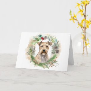 Chesapeake Bay Terrier Weihnachtsfeier Karte