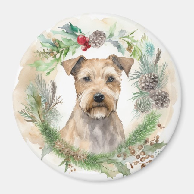 Chesapeake Bay Terrier Weihnachtsfeier Magnet (Vorne)