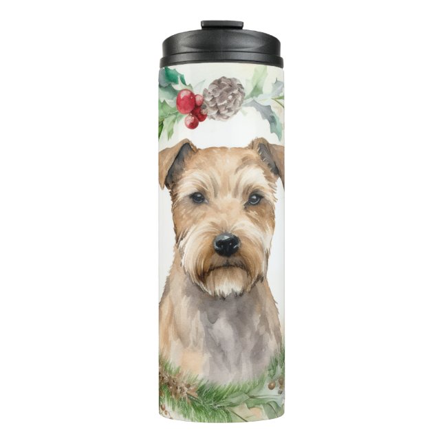 Chesapeake Bay Terrier Weihnachtsfeier Thermosbecher (Vorderseite)