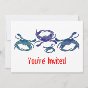 Chesapeake Blue Crabs Einladung