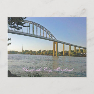 Chesapeake City Maryland Postcard Postkarte