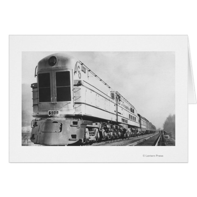 Chesapeake & Ohio Bahn "500" Lokomotive (Vorderseite (Horizontal))