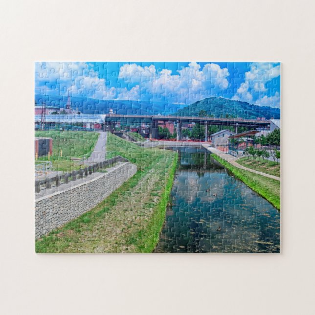 Chesapeake Ohio Canal Maryland. Puzzle (Horizontal)