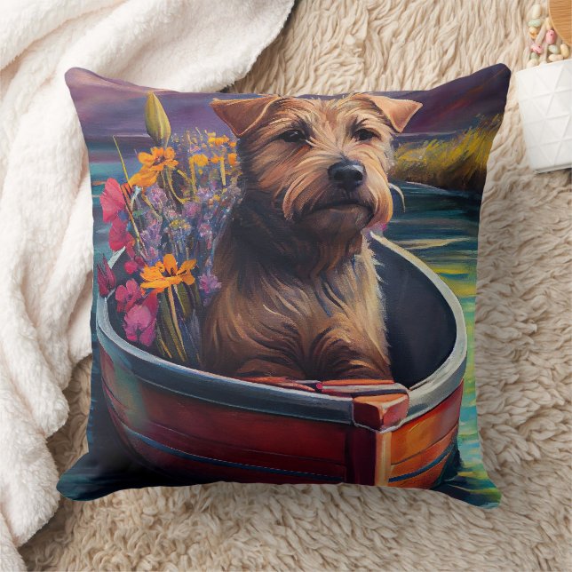 Chesapeake on a Paddle: Ein Landschaftliches Abent Kissen (Decke)