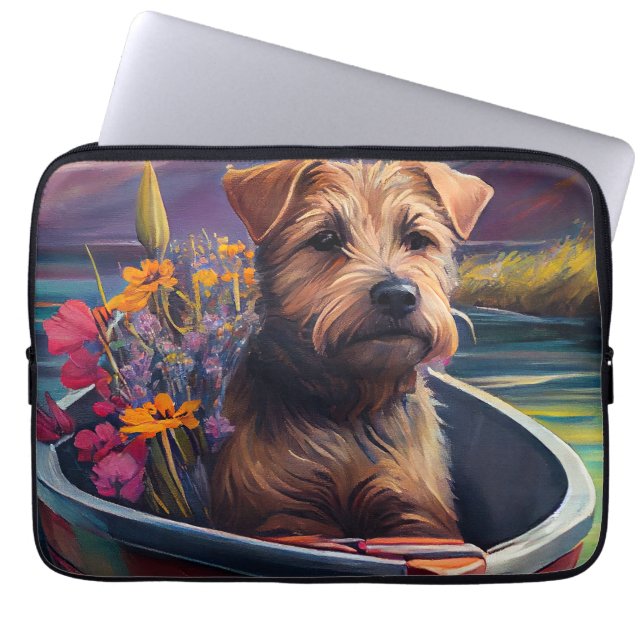 Chesapeake on a Paddle: Ein Landschaftliches Abent Laptopschutzhülle (Vorderseite)