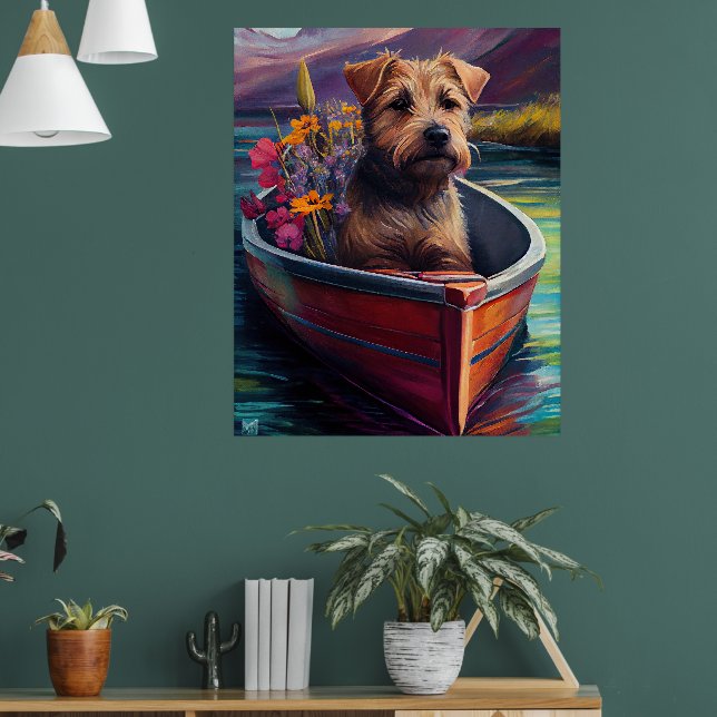 Chesapeake on a Paddle: Ein Landschaftliches Abent Poster (Wohnzimmer 1)