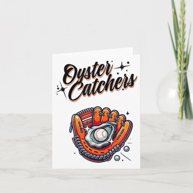 Chesapeake Oyster Catchers Baseball Karte (Vorderseite)