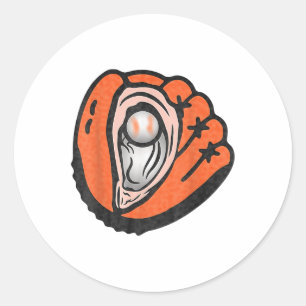 Chesapeake Oyster Catchers Logo Runder Aufkleber