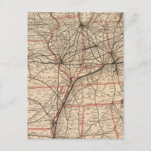 Chesapeake und Ohio Railway Postkarte