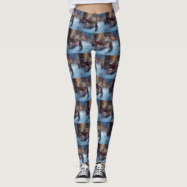 Chesapeake Weihnachtsfeiertage Leggings (Vorderseite)