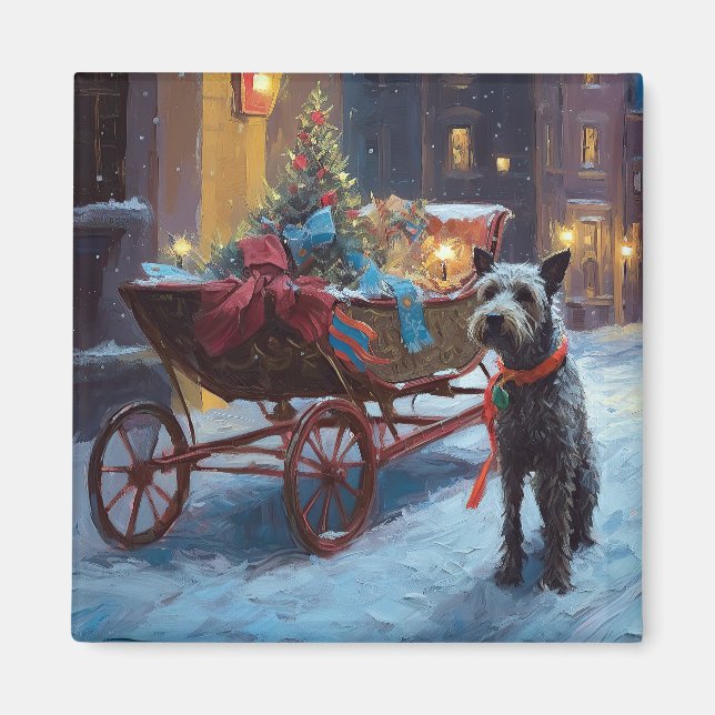 Chesapeake Weihnachtsfeiertage Magnet (Vorne)