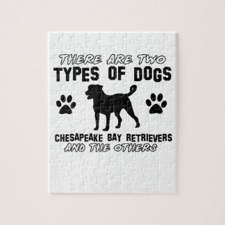 Chesapeakebuchtretriever-Tier ENTWÜRFE Puzzle