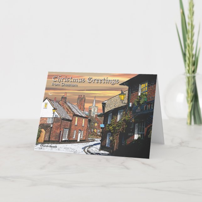 Chesham Christmas Card Feiertagskarte (Vorderseite)