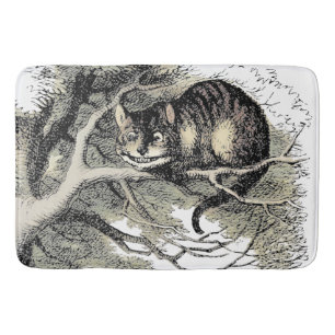 Cheshire Cat Alice im Wunderland Klassiker Badematte