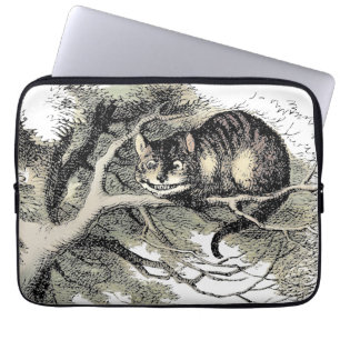 Cheshire Cat Alice im Wunderland Klassiker Laptopschutzhülle