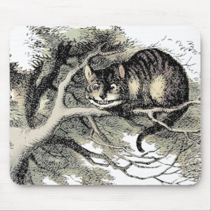Cheshire-Cat Alice im Wunderland Klassiker Mousepad