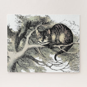 Cheshire Cat Alice im Wunderland Klassiker Puzzle