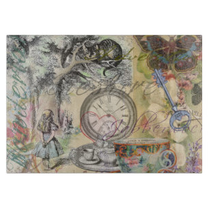 Cheshire Cat Alice im Wunderland Klassiker Schneidebrett