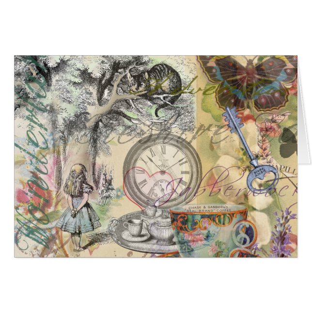 Cheshire Cat Alice Wonderland Classic (Vorderseite (Horizontal))