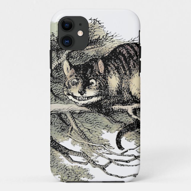 Cheshire Cat Alice Wonderland Classic Case-Mate iPhone Hülle (Rückseite)