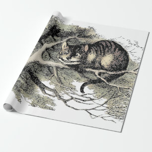 Cheshire Cat Alice Wonderland Classic Geschenkpapier