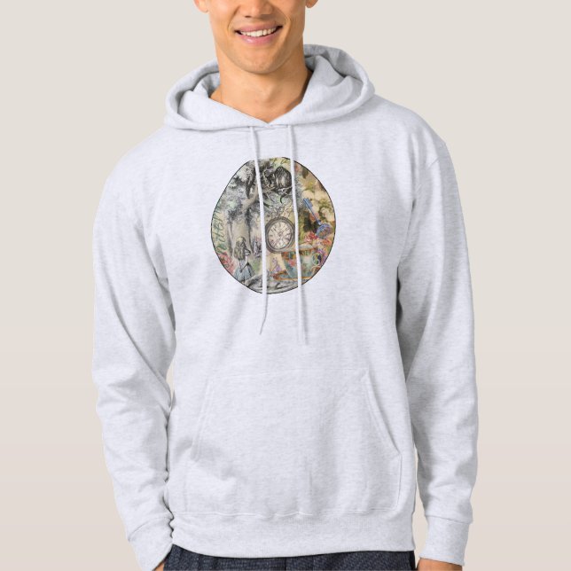 Cheshire Cat Alice Wonderland Classic Hoodie (Vorderseite)
