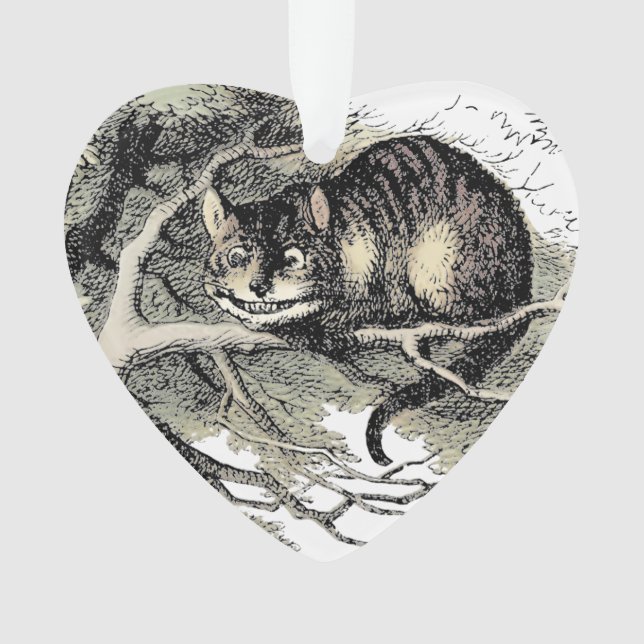 Cheshire Cat Alice Wonderland Classic Ornament (Vorderseite)
