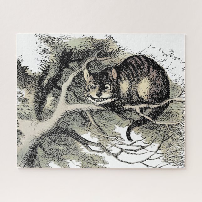 Cheshire Cat Alice Wonderland Classic Puzzle (Horizontal)