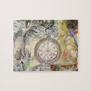 Cheshire Cat Alice Wonderland Classic Puzzle