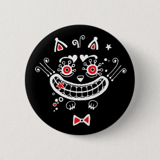 Cheshire Cat Button
