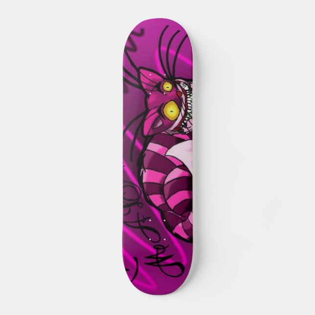 cheshire_cat_by_okami94 skateboard (Vorderseite)