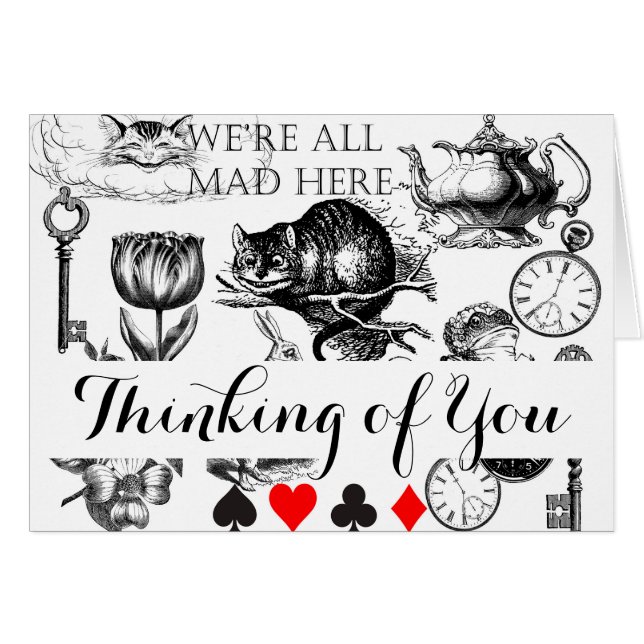 Cheshire Cat classic Alice im Wunderland mad (Vorderseite (Horizontal))