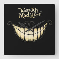 Cheshire Cat Clock