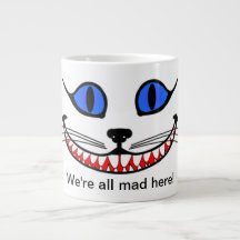 Cheshire Cat Coffee Tasse