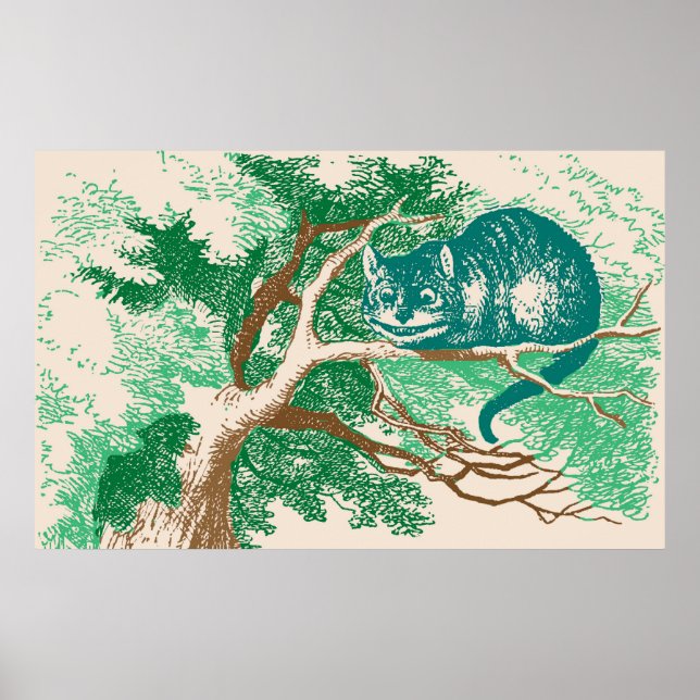 Cheshire Cat Color Poster (Vorne)