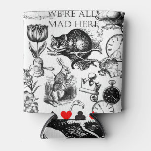 Cheshire Cat klassiker alice im wunderland verrück Dosenkühler