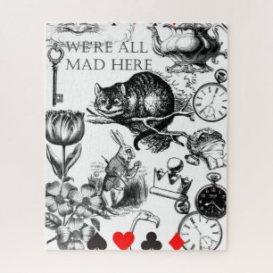 Cheshire Cat klassiker alice im wunderland verrück Puzzle