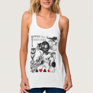 Cheshire Cat klassiker alice im wunderland verrück Tank Top