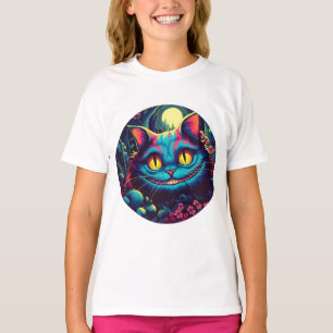 Cheshire Cat Lächeln Alice im Wunderland T-Shirt