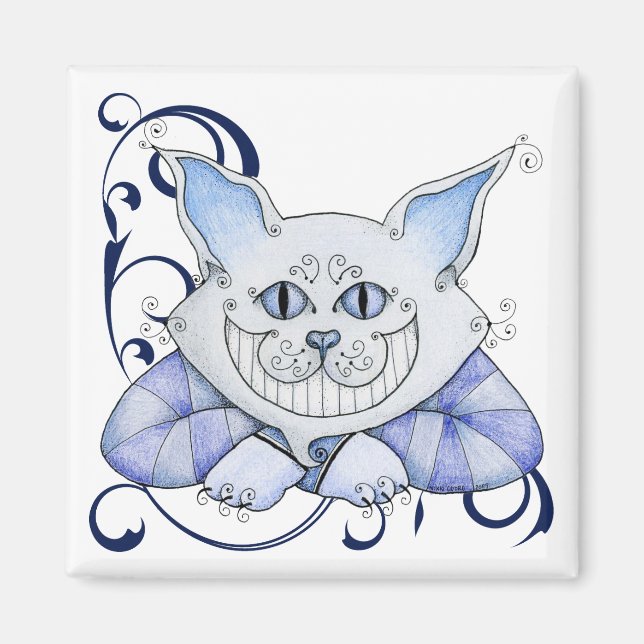 Cheshire Cat Magnet (Vorne)