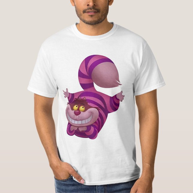 Cheshire cat niedlich T-Shirt (Vorderseite)