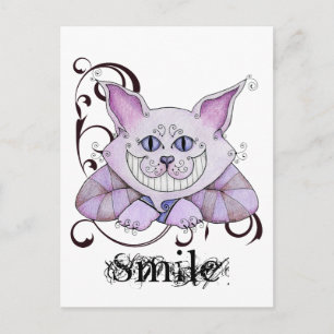 Cheshire Cat Postcard Postkarte